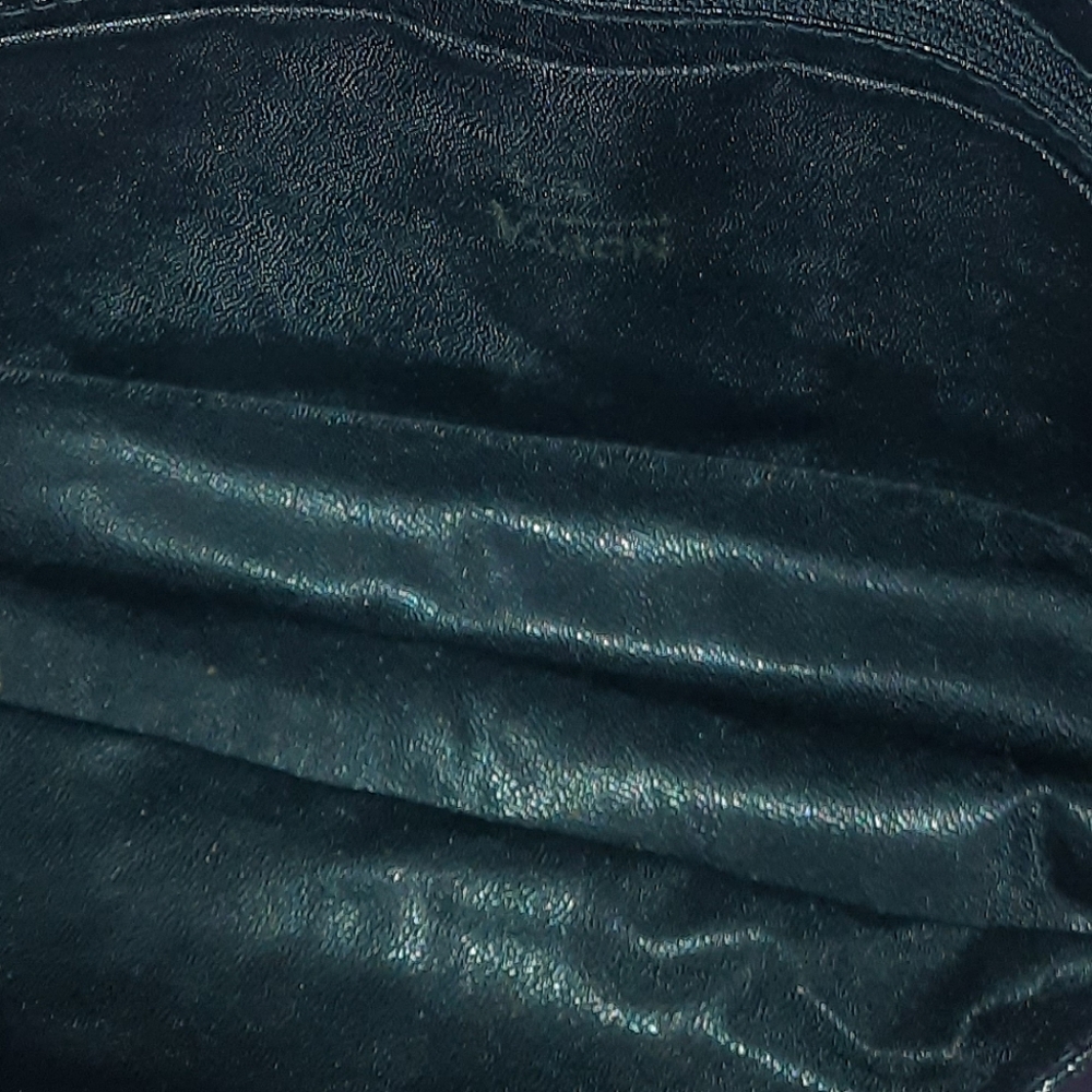 1980s Bags By Varon Vintage Multicolored Snakeskin Cocktail Clutch Handb… - Picture 4 of 10